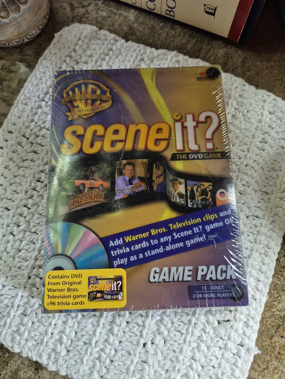 ❤️🔥 Vtg. New SCENE IT? THE DVD GAME Warner Bros Television Clips Movie Sealed